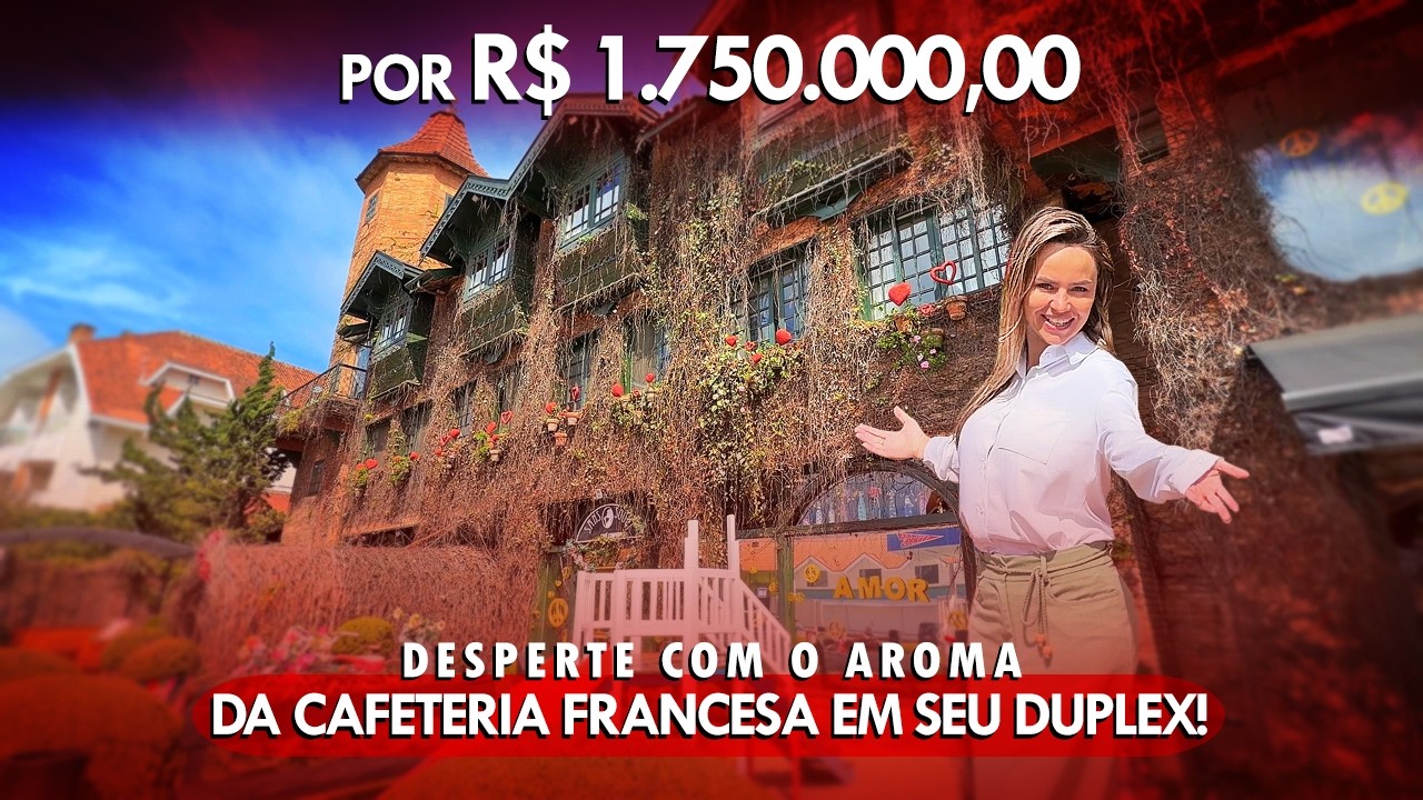 Vídeo do Imóvel: Apartamento duplex amplo e mobiliado no Jaguaribe