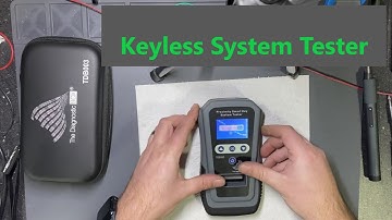 Proximity Smart Key System Tester TDB003 - Review