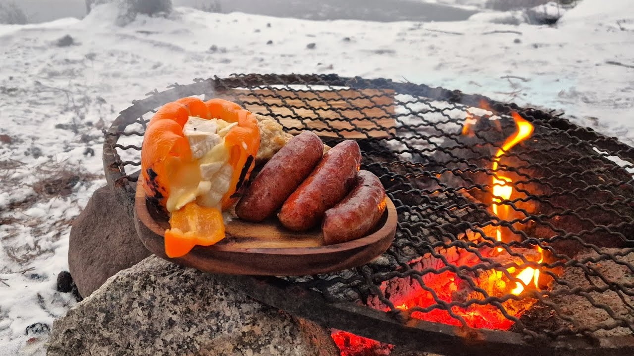 Brie‑Filled Peppers with Fresh Chorizo | Outdoor Cooking