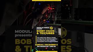 Tune in to @ModularWorld this Sunday Dec 8 at 1pm PT #modularsynth #electronicmusic #canadianmusic