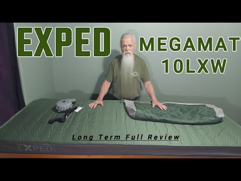 EXPED MEGAMAT 10 LXW SLEEPING MAT REVIEW - LONG TERM - YouTube