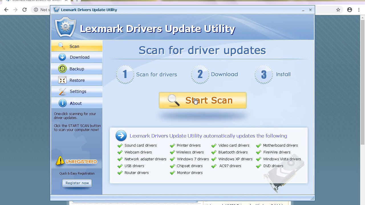 download driver lexmark x1250 win xp