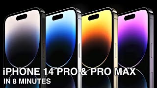 Apple iPhone 14 Pro and 14 Pro Max: Everything Revealed in 8 Minutes