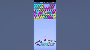 Bubble shooter game level 142 #separ #viral #video #bubbles #games #142