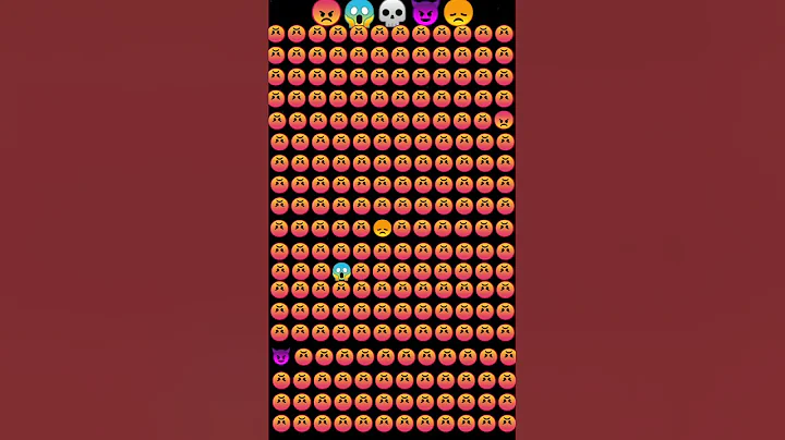 Find odd emo/hard #impossible #emojichallenge #howgoodareyoureyes #opticalillusion #shorts