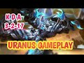 URANUS GAMEPLAY IN MOBILE LEGENDS