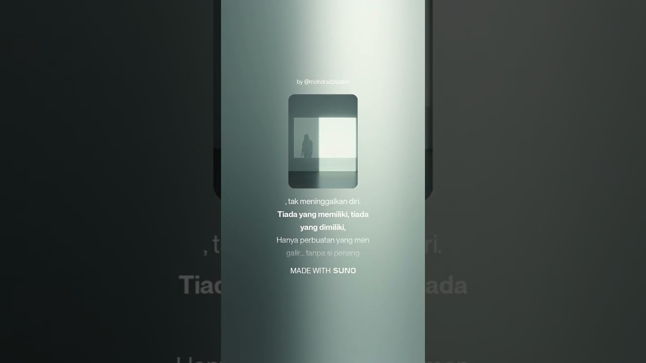 BUKAN MELEPASKAN   Malay, Dark Folk   Indie Acoustic