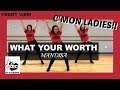 WHAT YOU'RE WORTH || MANDISA ft. BRITT NICOLE || P1493 FITNESS® || CHRISTIAN FITNESS