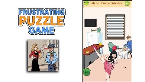 Frustrating Puzzle Game level 14 | help her show her balancing Gameplay