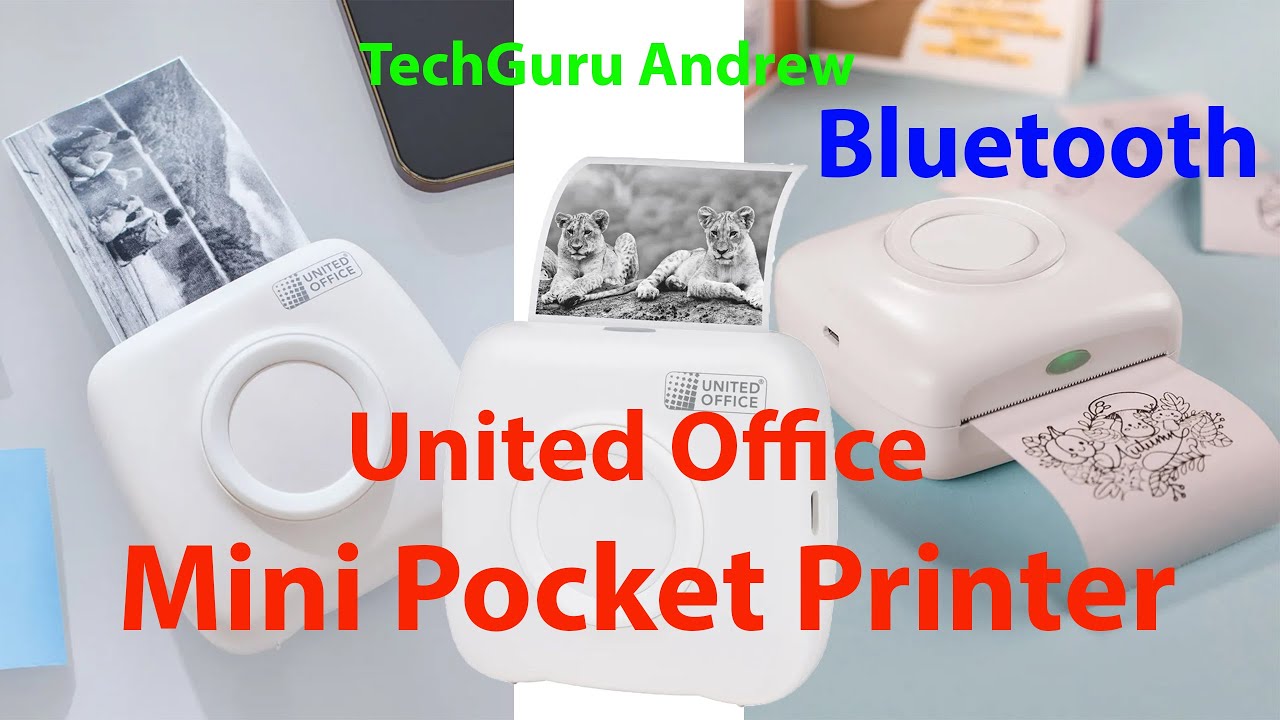 United Office Mini Pocket Printer 