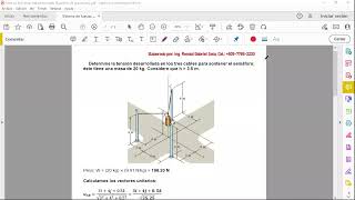 Three-dimensional force system. Particle equilibrium.