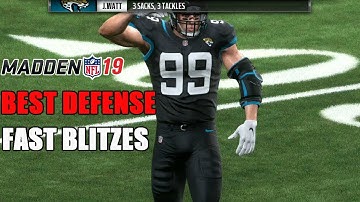 MADDEN 19 TIPS!!! HOW TO COVER THE ENTIRE FIELD AND SEND BLITZES