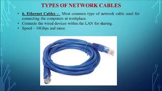 Class 12 - Computer Application - Chapter 13 - Network Cabling