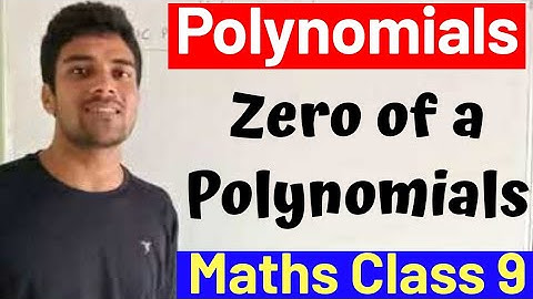 Zero of a Polynomial | Class 9 Maths | Ncert Unit 2.2 | Virtual Vidya