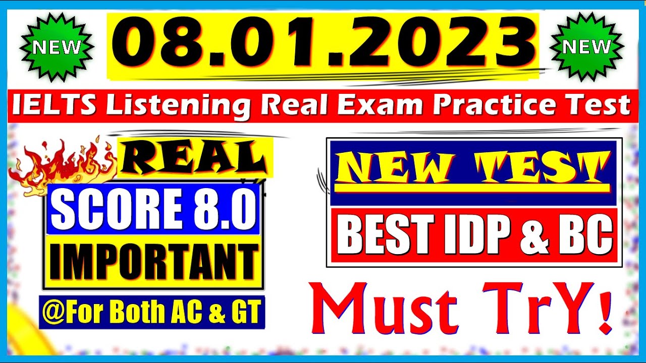 IELTS LISTENING PRACTICE TEST 2024 WITH ANSWERS | 08.01.2024