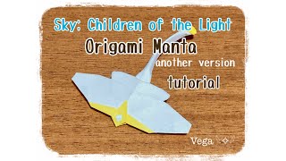 Origami Manta tutorial 2【Sky: Children of the Light】