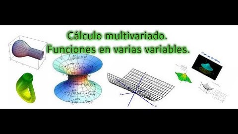 Calculo multivariable...Matriz jacobiana, jacobiano gradiente, divergente y rotacional.