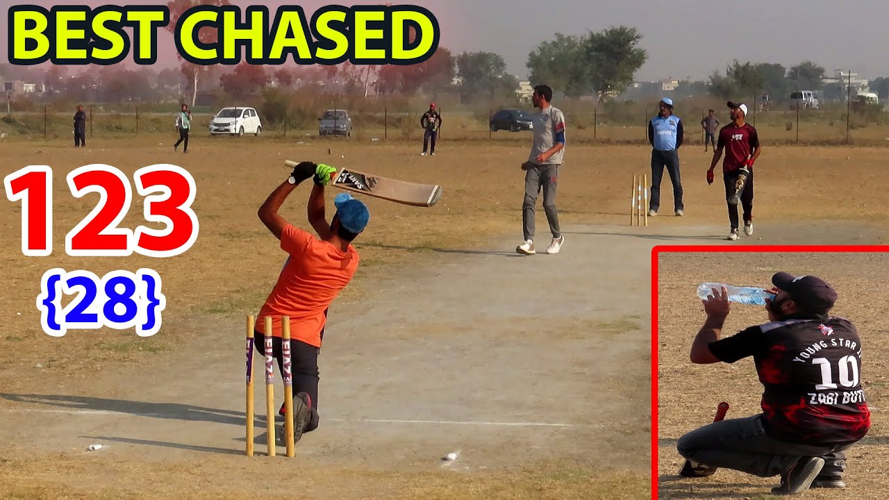 123 RUNS NEED 30 BALLS || BEST MATCH || BEST CHASED IN TAPE BALL ...