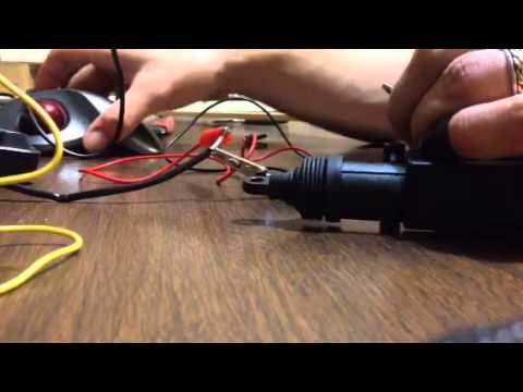 How to Test a Volkswagen Jetta MKIV Trunk Actuator | Doovi