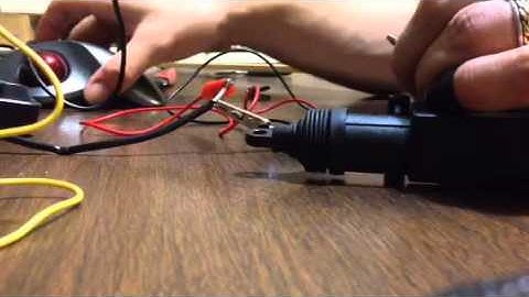 Door lock Actuator test