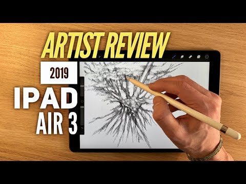 2019 IPad Air 3 - An Artist review