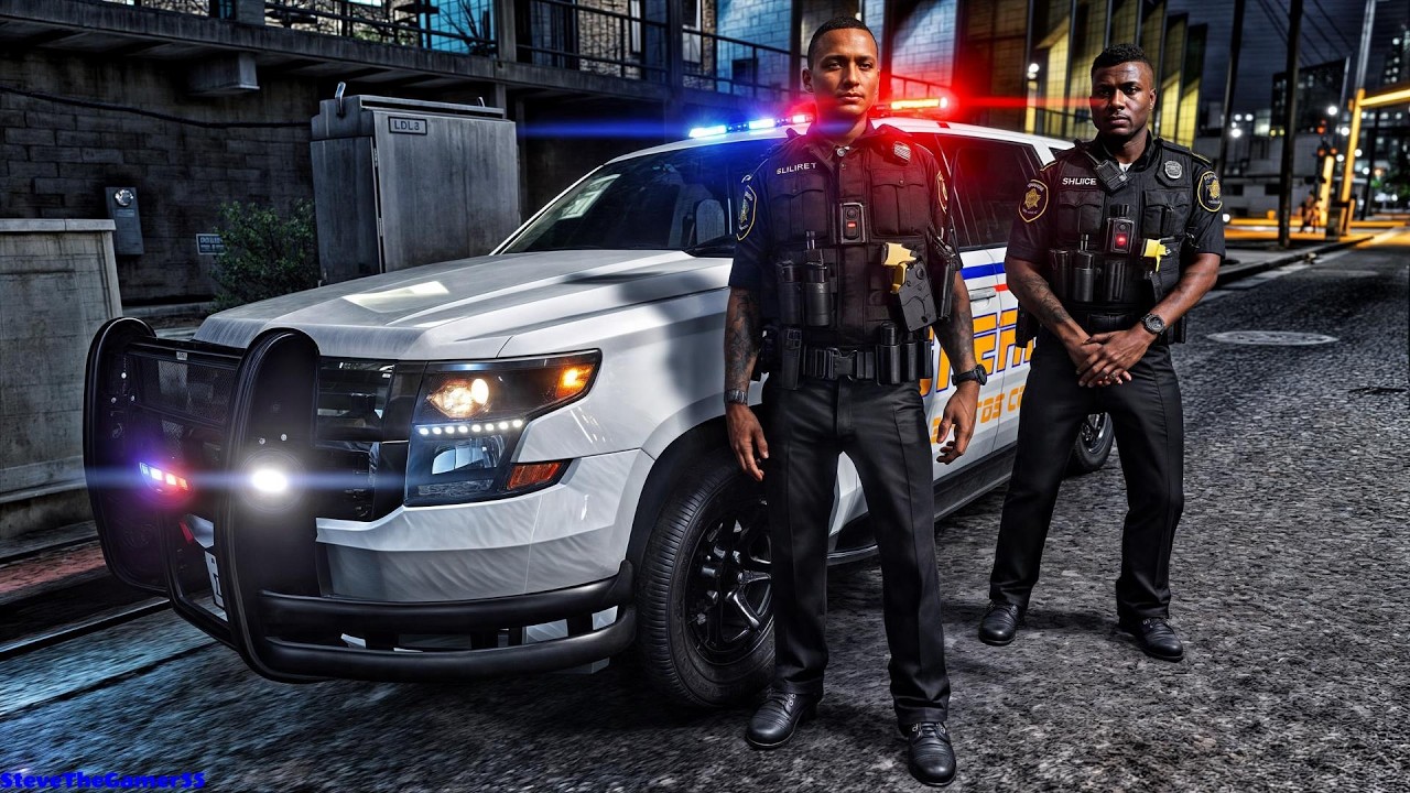 GTA 5 MODS SHERIFF in the City Patrol|| GTA 5 Mod Lspdfr|| 