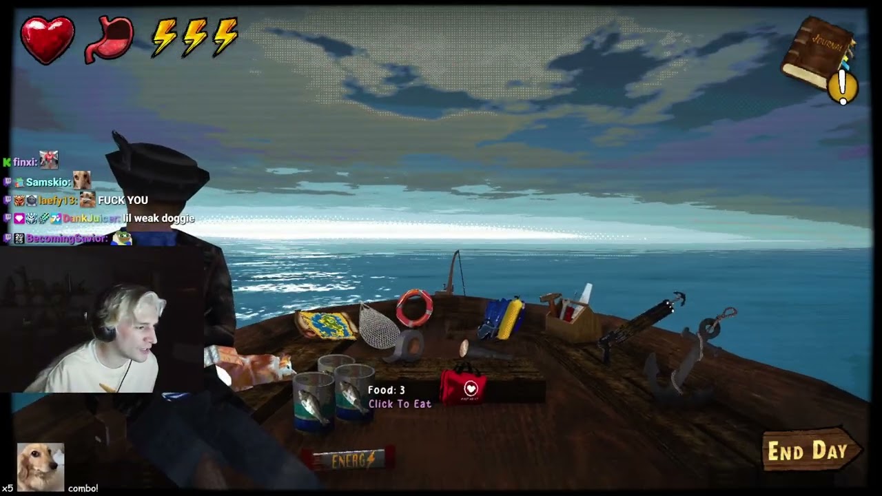 xQc Plays DONT SLEEP WITH THE FISHES