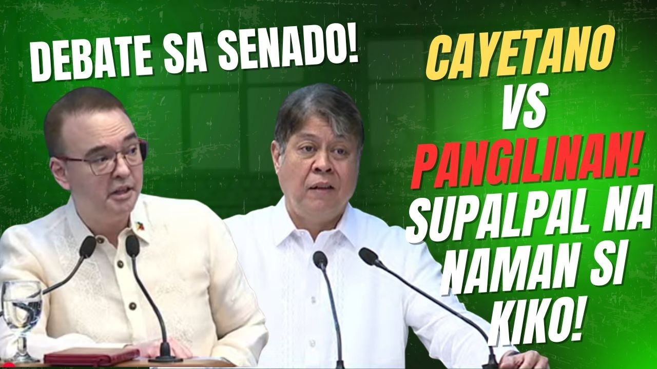 CAYETANO VS PANGILINAN! SUPALPAL NA NAMAN SI KIKO!