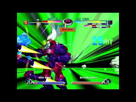 MvC2: Khaos - Storm/Sent DHC to Sentinel Unfly 90% Combo .:11.21.23:.
