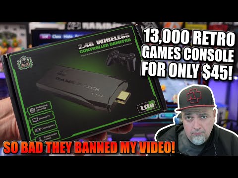 They Don't Want You To See This Video! The $45 Retro Emulation Console From AMAZON!