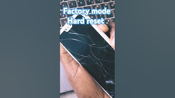 all arrows in factory mode & hard reset