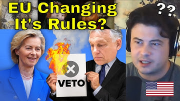 American Reacts Why the EU is Trying to Scrap Unanimity
