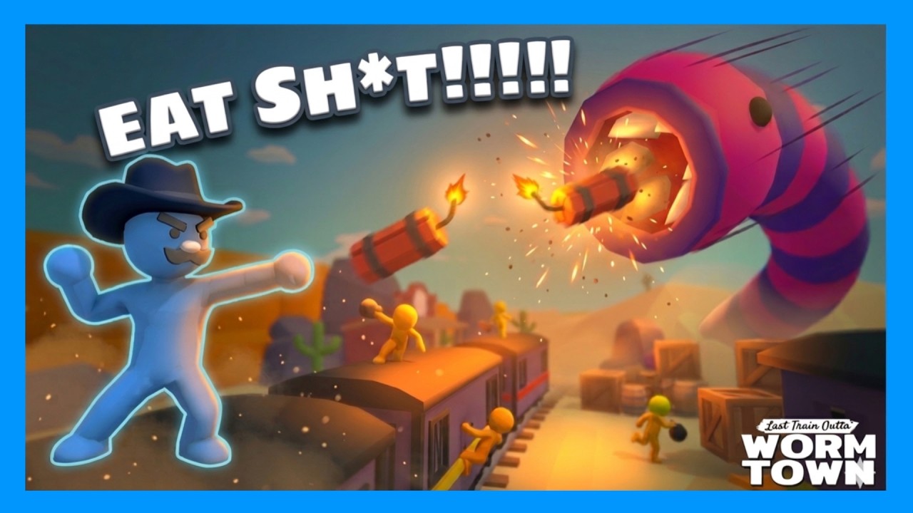 Worm Town Trolling (4 worms)
