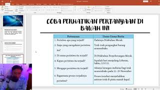 PENGERTIAN DAN UNSUR TEKS BERITA.