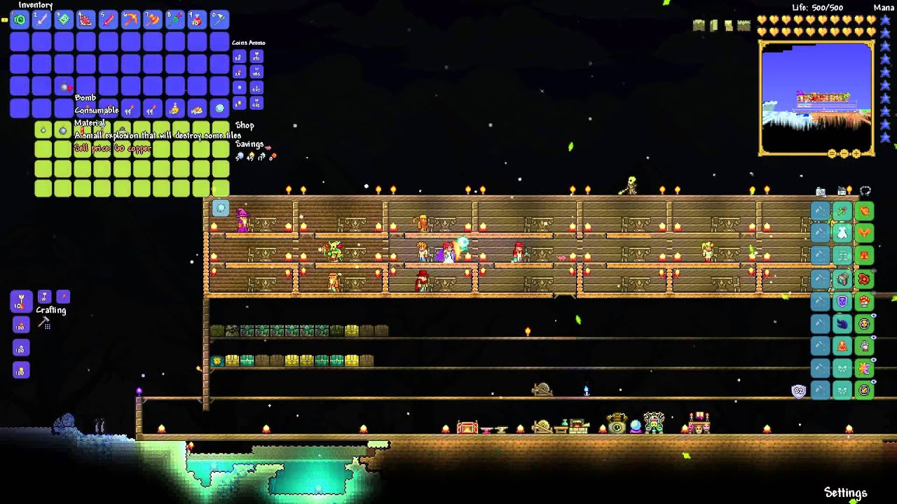 How To Make Bombs In Terraria