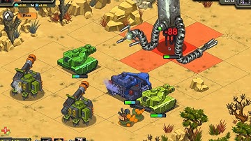 Battle nations mech artillery vs the ancient construct