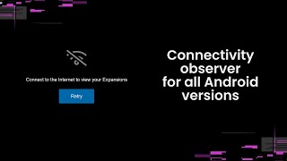 Connectivity Observer for all Android version Kotlin (rus)