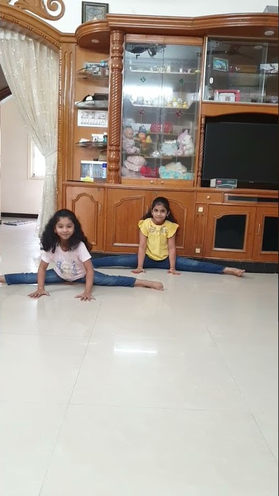 AdibA & Afrah - Training Leg split..