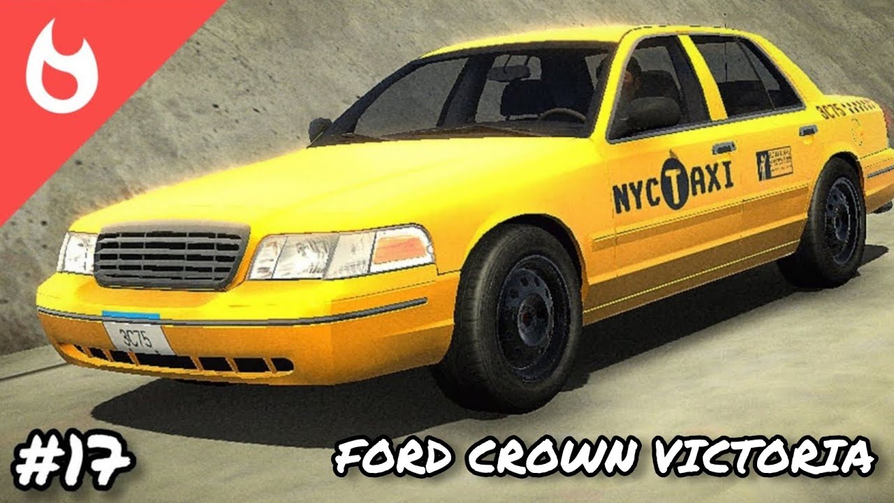Ford Crown Victoria TAXI! in Car Parking Multiplayer