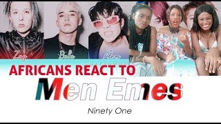 NINETY ONE - MEN EMES [M/V] AGA Reaction