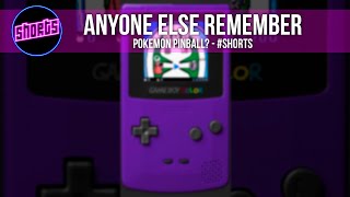 Anyone remember Pokémon Pinball? - #shorts