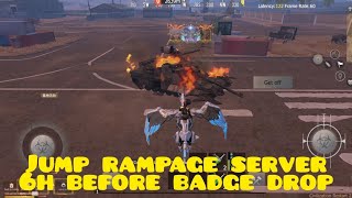 jump rampage server 6h before badge drop|part 1|#lios #ldrs #game #pvp