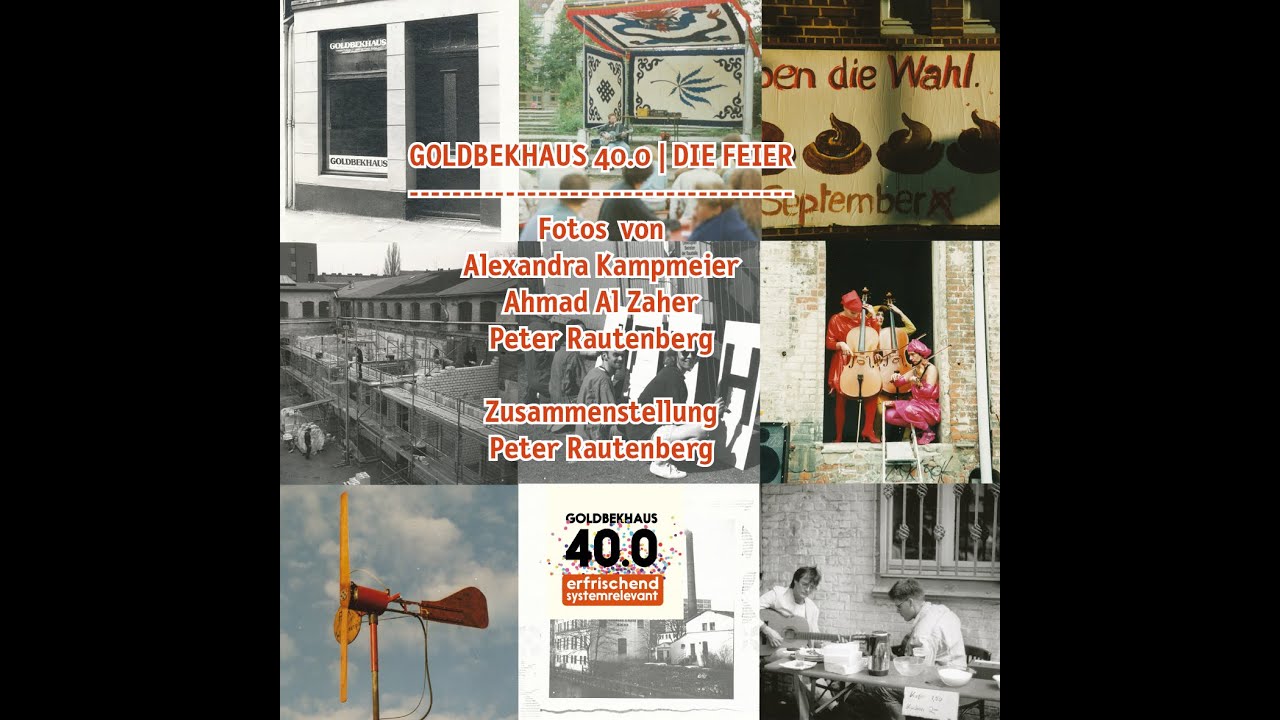 GOLDBEKHAUS 40.0 RÜCKBLICK NEU