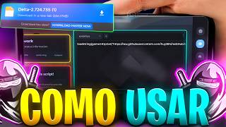 Como Baixar Executor DELTA SEM KEY e Usar SCRIPT no Roblox (CELULAR/MOBILE) Instalar/Colocar Script