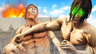 Becoming the Attack Titan to save the WORLD in AOT Fan game by Swammy screenshot 4