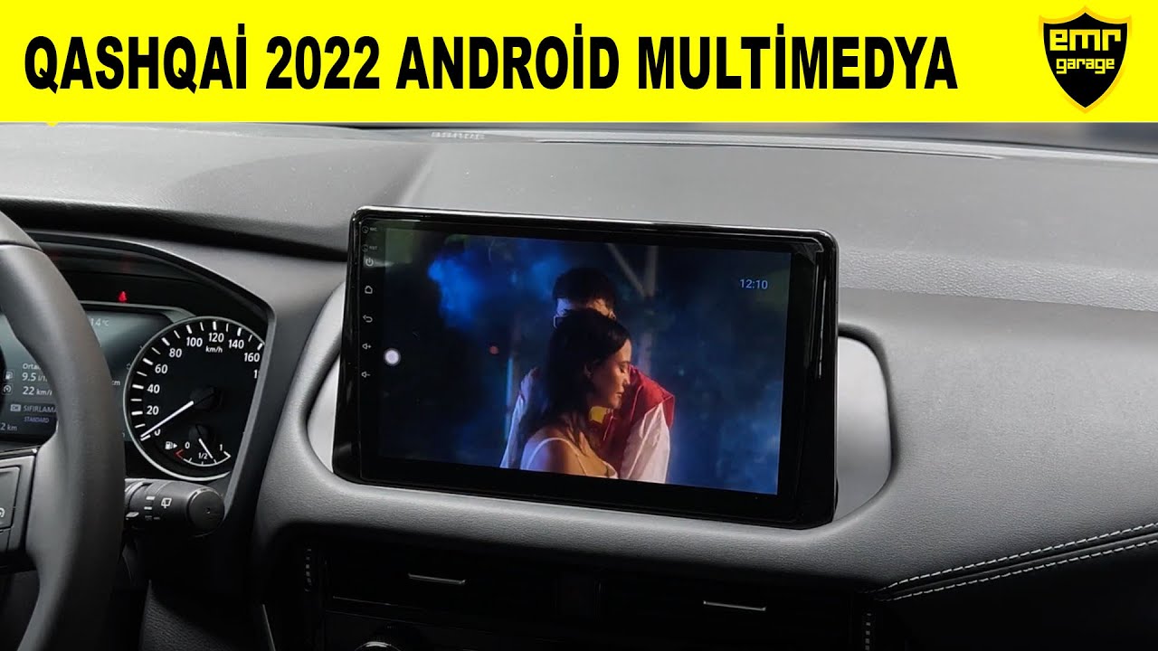 Nissan Qashqai 2022 android multimedya büyük ekran carplay Emr Garage