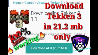 How to download tekken 3 game|on android & ios phone| in 21 mb with [CHEAT CODES]😉😉😉 screenshot 4