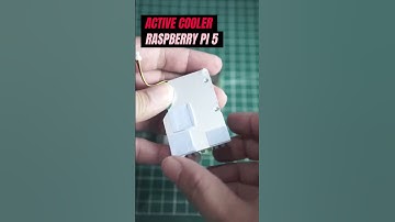 Active Cooler Raspberry Pi 5 | Heatsink Raspberry Pi 5 With PWM Fan  #raspberrypi #raspberrypi5
