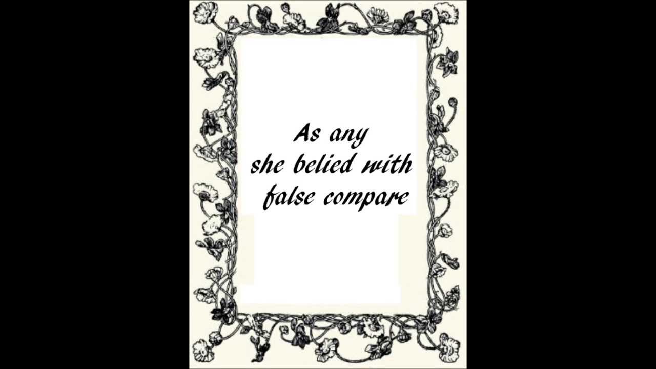 William Shakespeare, Sonnet 130: The Dark Lady