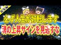 【見逃さないで】人生が好転する前兆とは?魂のステージ上昇サインを見逃さないでほしいです【ゆっくり解説】【スピリチュアル】